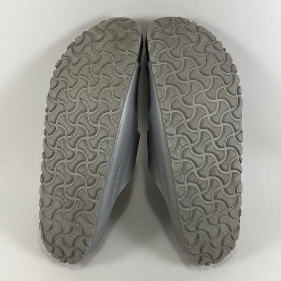 Birkenstock Arizona EVA Womens Size 40 US Size 9-9.5 Narrow Slides Gray Rubber - Picture 7 of 9